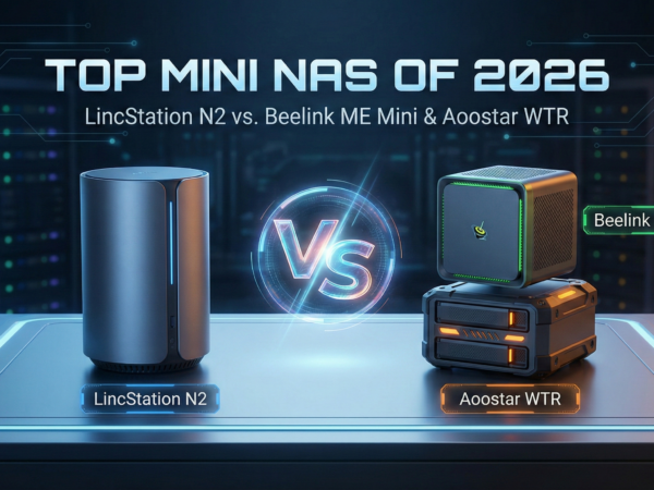 Top Mini NAS of 2026 LincStation N2 vs. Beelink ME Mini & Aoostar WTR