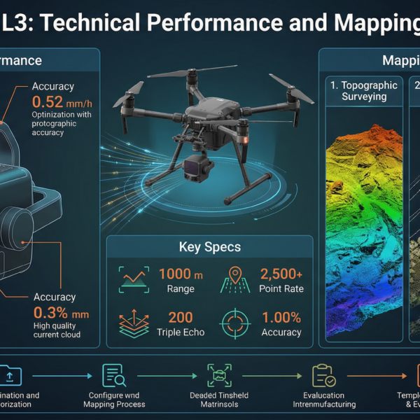 DJI Zenmuse L3 Guide: Technical Performance and Mapping Applications