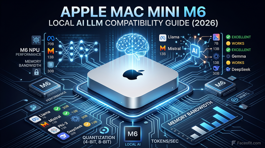 Apple Mac Mini M6 Local AI LLM Compatibility Guide (2026)